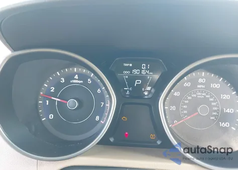 2013 Hyundai Elantra Gls from USA, damaged, VIN 5NPDH4AEXDH322567